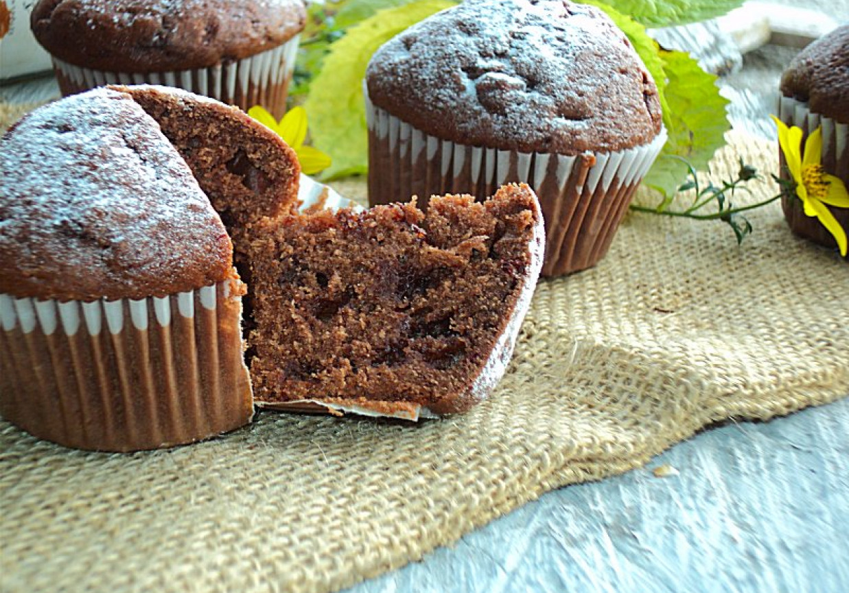 Muffinki Czekoladowe Z Kremem Kasztanowym Doradcasmaku Pl