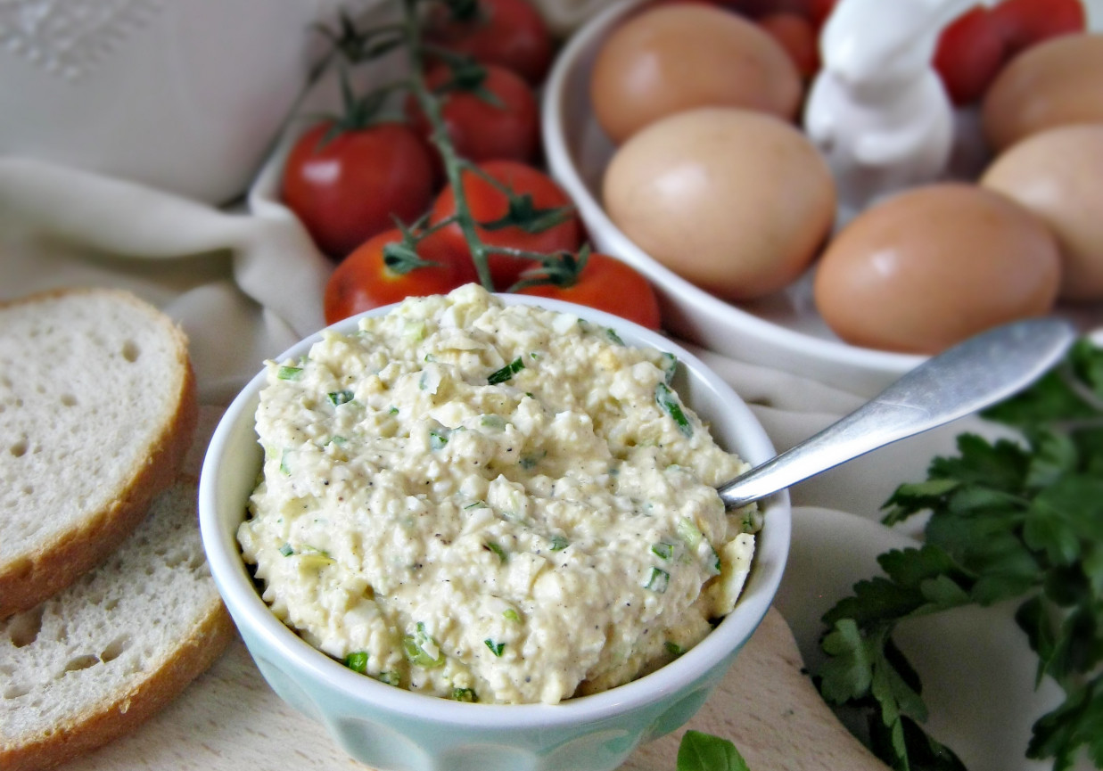 Pasta jajeczna ze szczypiorkiem i musztardą DoradcaSmaku pl