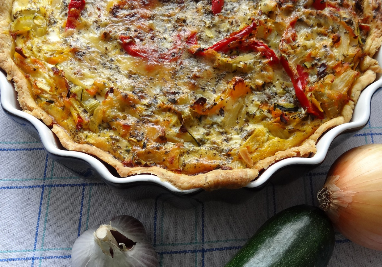 Quiche Tarta Z Warzywami Doradcasmaku Pl