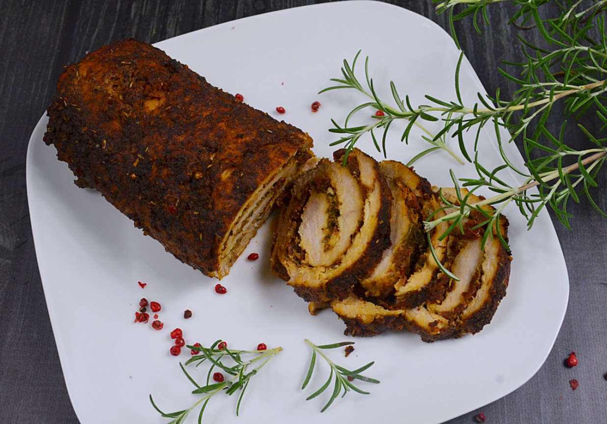 Rolada Schabowa Z Suszonymi Pomidorami I Serem Feta DoradcaSmaku Pl