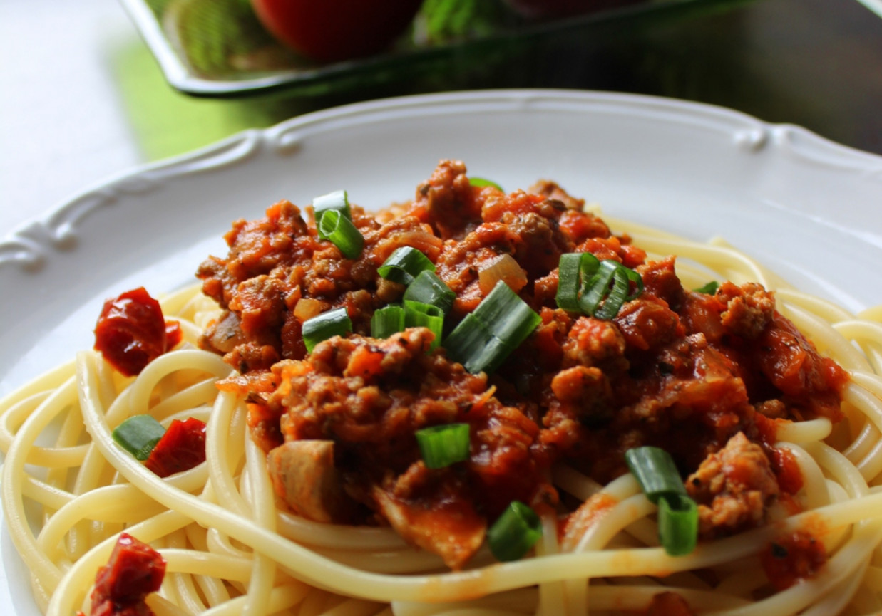 Spaghetti Bolognese Z Pieczarkami Doradcasmaku Pl