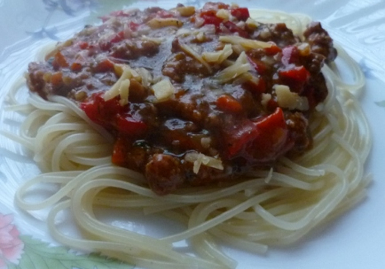 Spaghetti Z Mi Sem I Papryk Doradcasmaku Pl