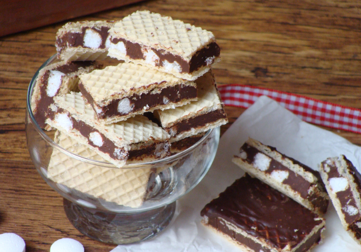 Wafelki z czekoladą DoradcaSmaku pl