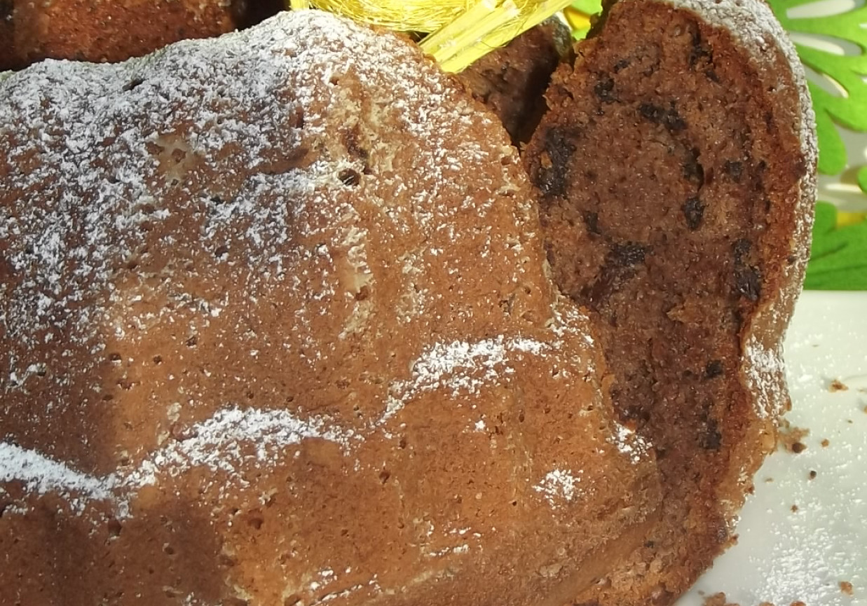  Babka cherry z rodzynkami. foto