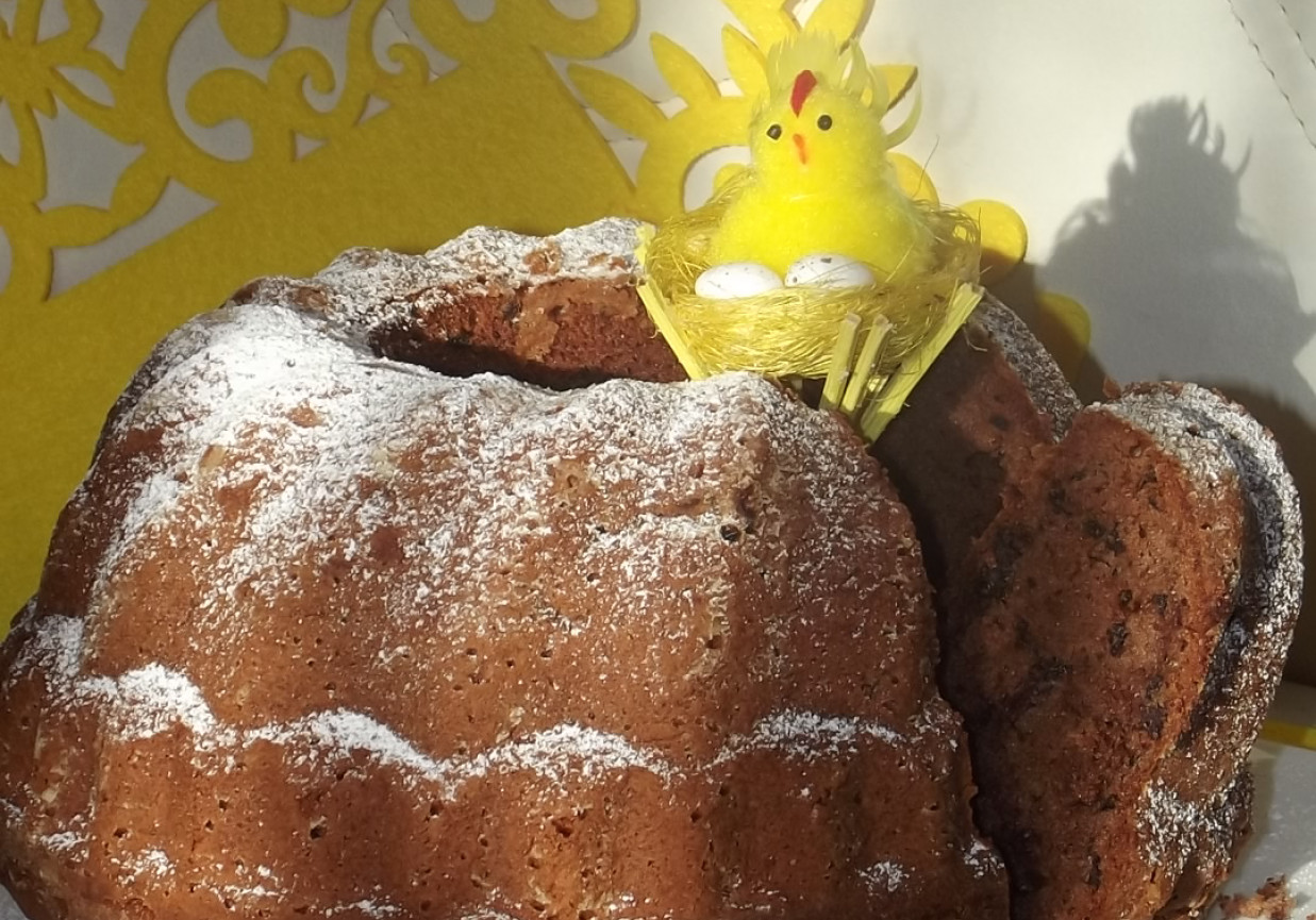  Babka cherry z rodzynkami. foto