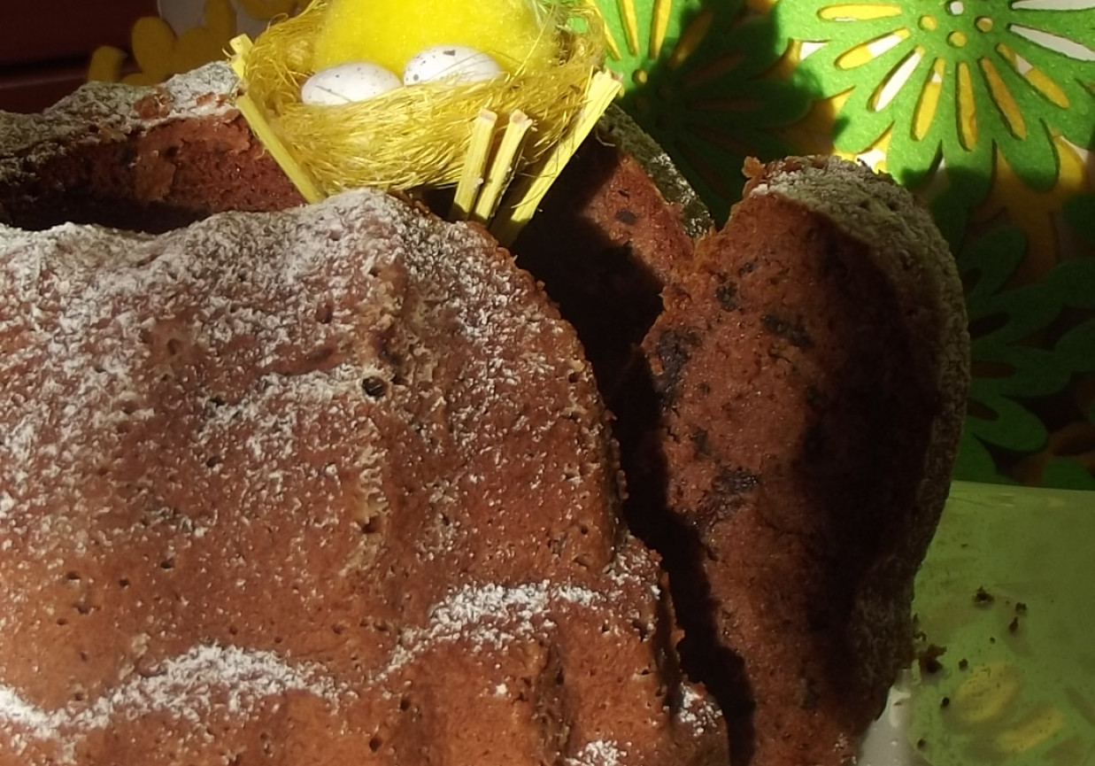  Babka cherry z rodzynkami. foto