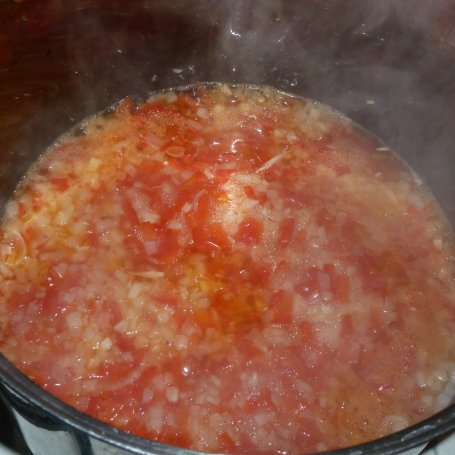 Krok 2 -  Buraczki z papryką i cebulą ( w słoiki)  foto