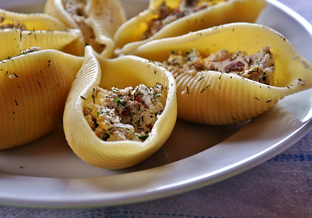 Фаршированные макароны ракушки с фаршем в духовке рецепт с фото пошаговый