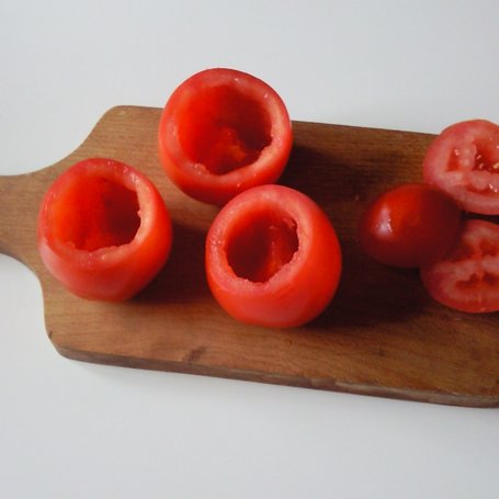 Krok 1 -  Grillowane, faszerowane pomidorki foto