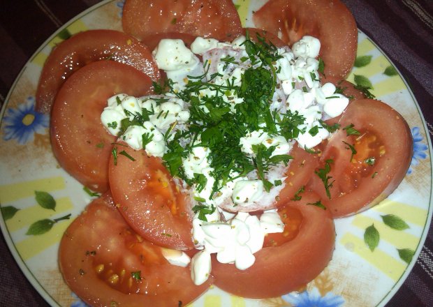 Fotografia przedstawiająca Pomidorki malinowe po wiejsku