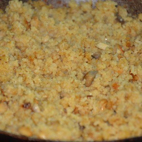Krok 4 -  Sandacz w cieście szpinakowym ze smażonym ryżem foto