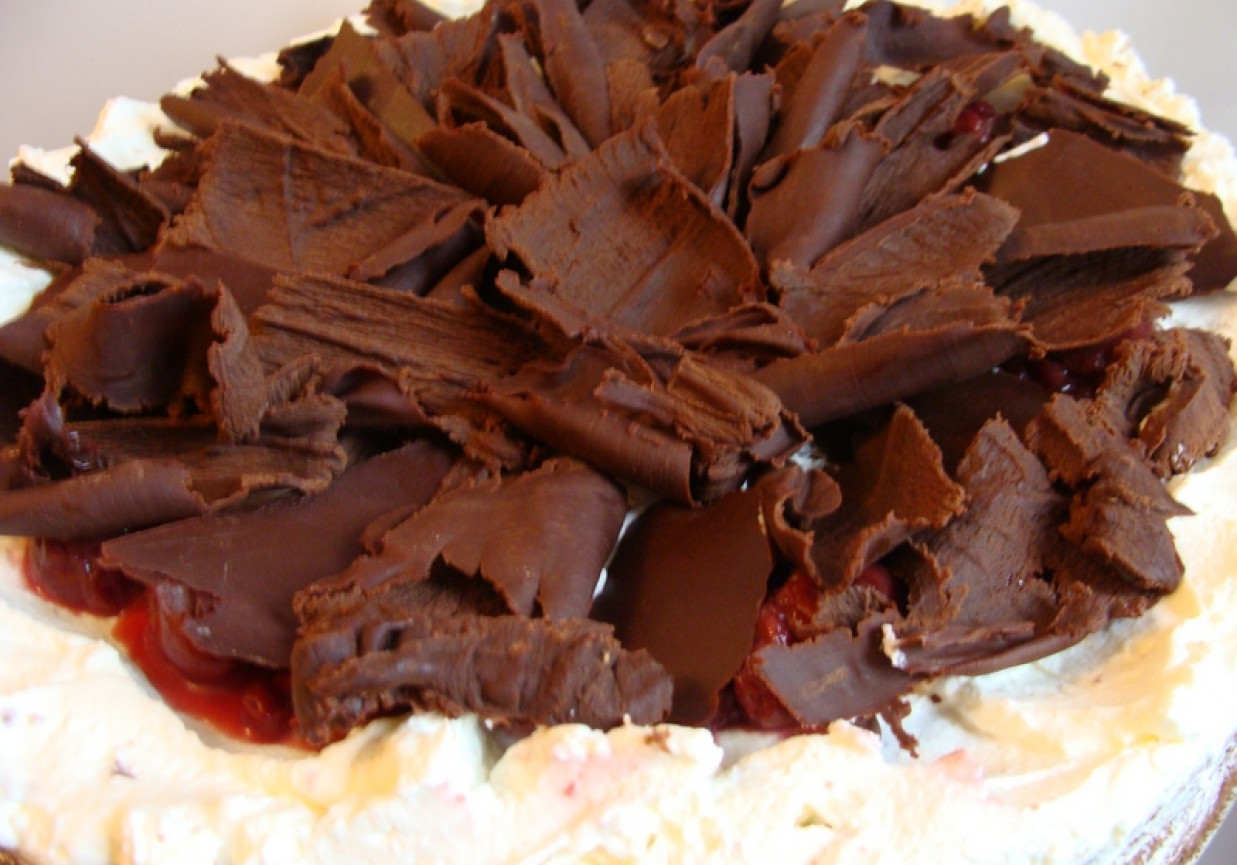  Tort wiśniowo - śmietanowy foto