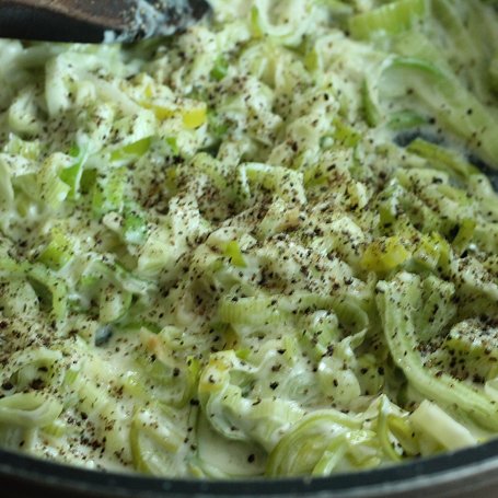 Krok 2 - 	 Zapiekanka porowo ryżowa foto