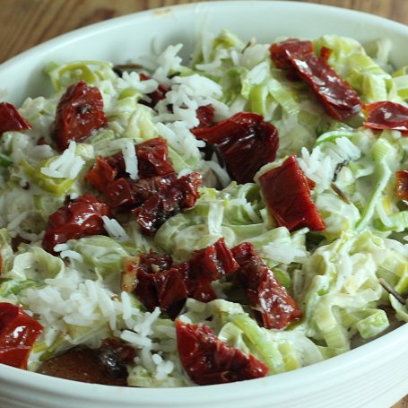 Krok 6 - 	 Zapiekanka porowo ryżowa foto