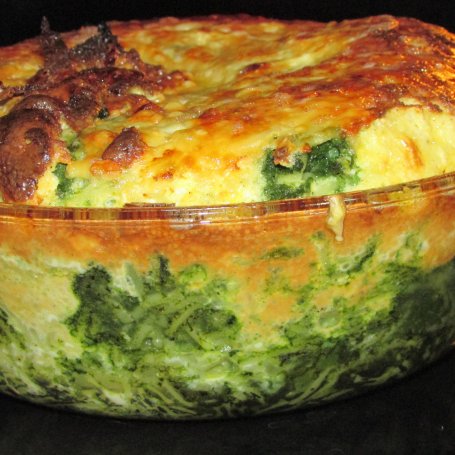 Krok 7 - ZAPIEKANKA SZPINAKOWO-MAKARONOWA foto