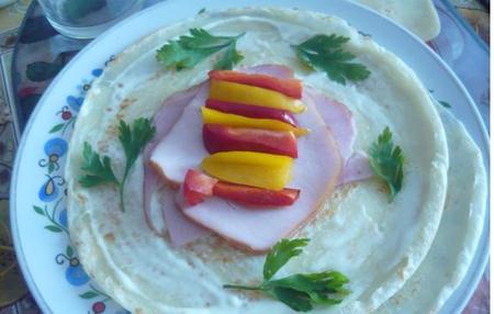 Naleśnikowy cordon bleu