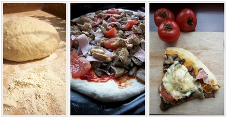 Pizza błonnikowa