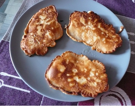 Placuszki z gruszkami