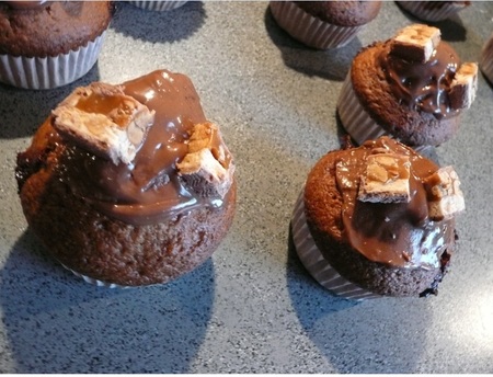 Muffiny ze Snikersem