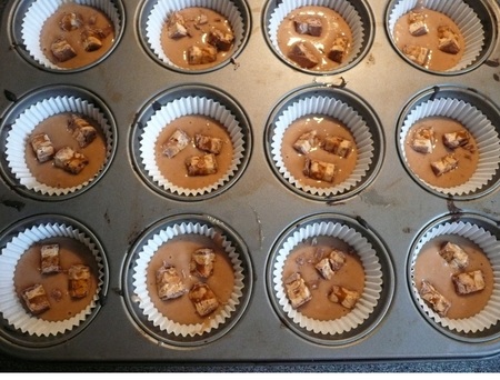Muffiny ze Snikersem