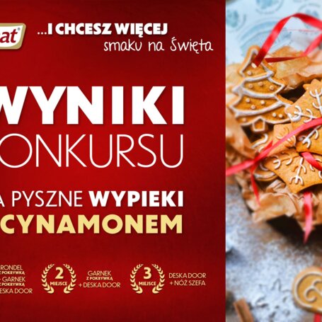 Wyniki konkursu na pyszne wypieki z cynamonem foto