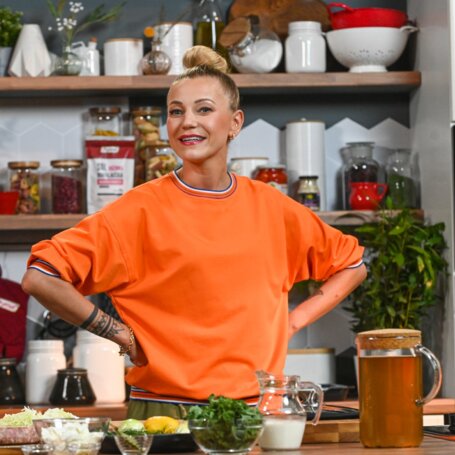 Jedna zupa dla wegetarian i mięsożerców, czyli zupa z pęczakiem i jarmużem! foto
