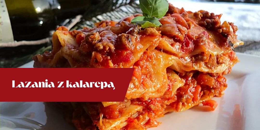 lazania z kalarepą