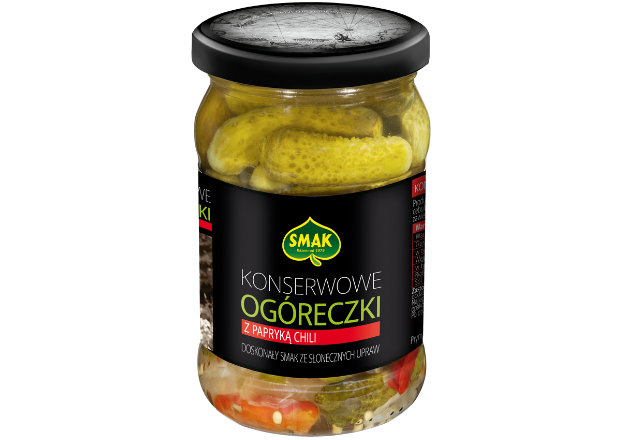 Ogóreczki z chili