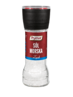 Sól jodowana morska w młynku