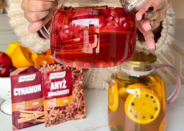 Fotografia przedstawiająca Rozgrzewające herbaty w dwóch smakach