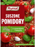 Pomidory suszone z czosnkiem i bazylią
