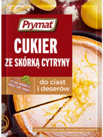 Cukier ze skórką cytryny