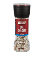 Sól morska ziołowa w młynku