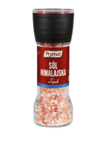 Sól himalajska w młynku