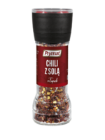 Chili z solą morską młynku