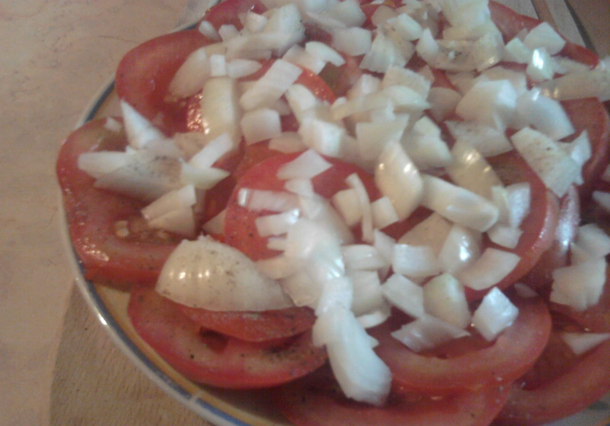 A\' la Carpaccio z pomidorów i cebuli foto