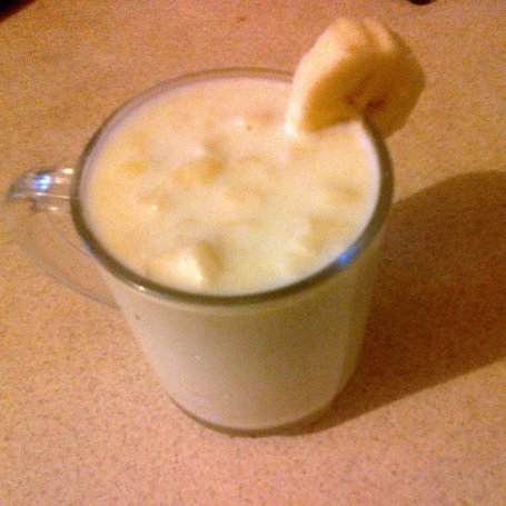Krok 3 - A la koktajl mleczno bananowy foto