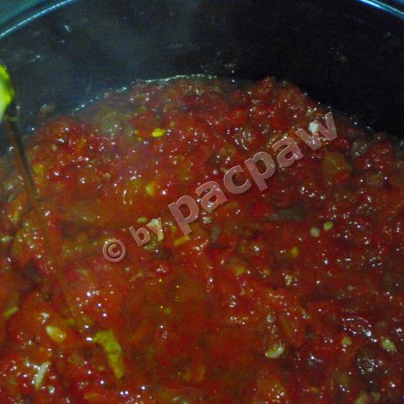 Krok 13 - Ajwar, czyli pasta paprykowo-bakłażanowa foto