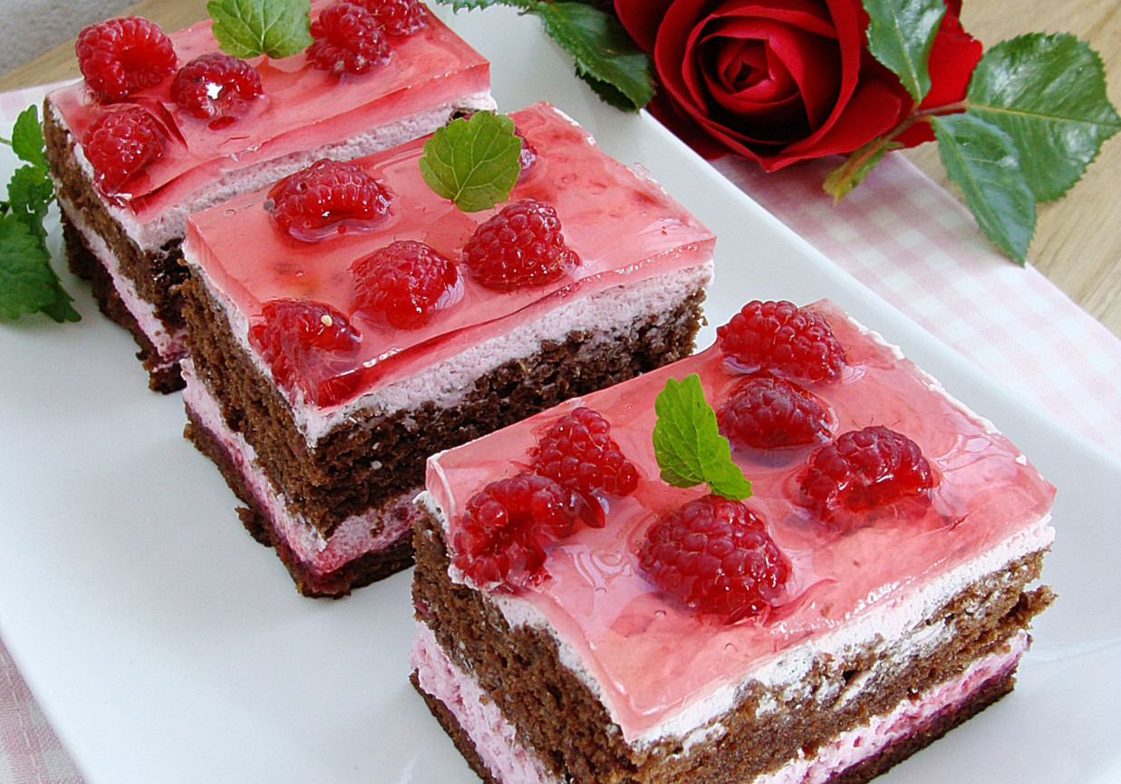 Alpejka malinowa foto