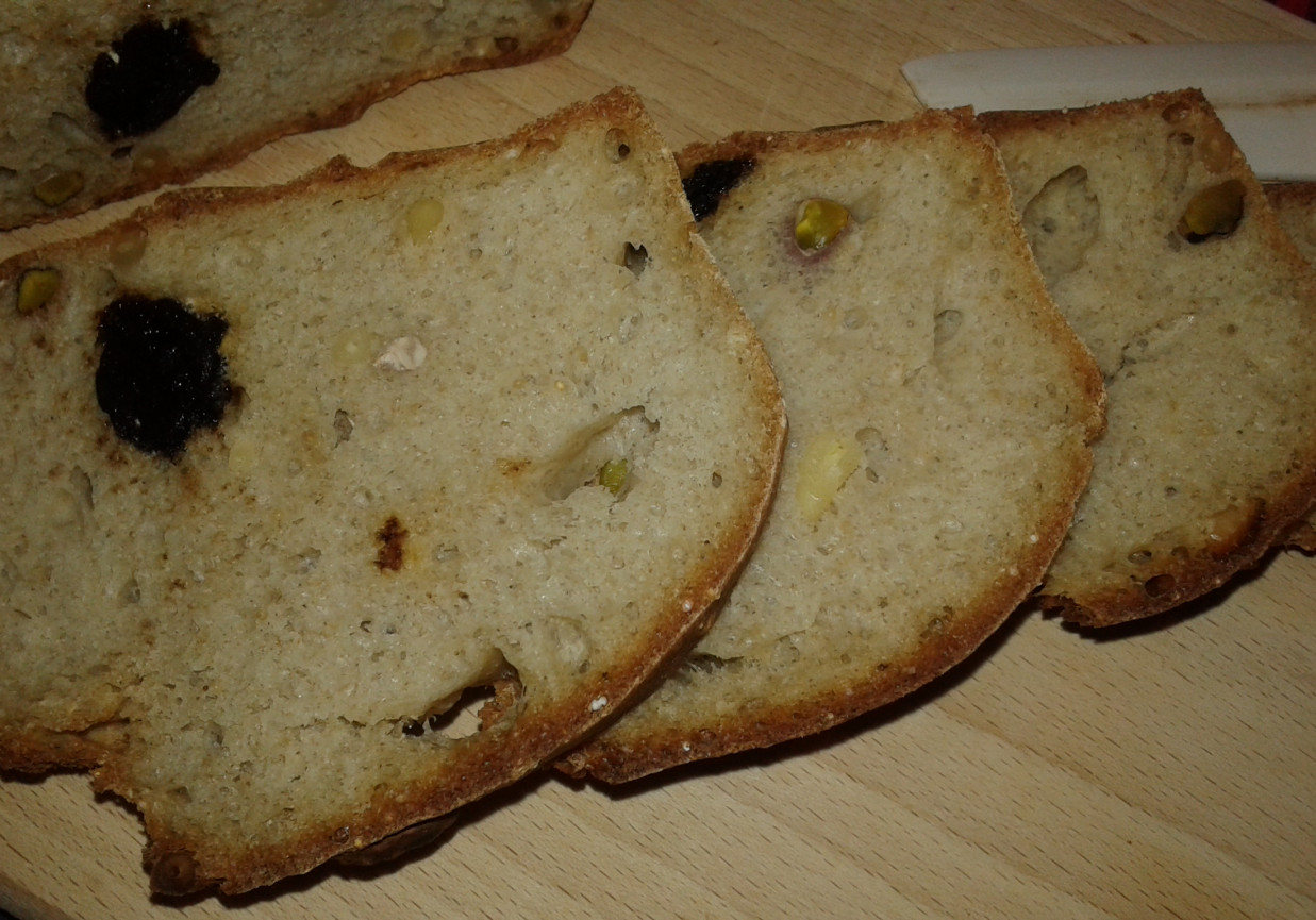 Amarantusowy chlebek na miodzie foto