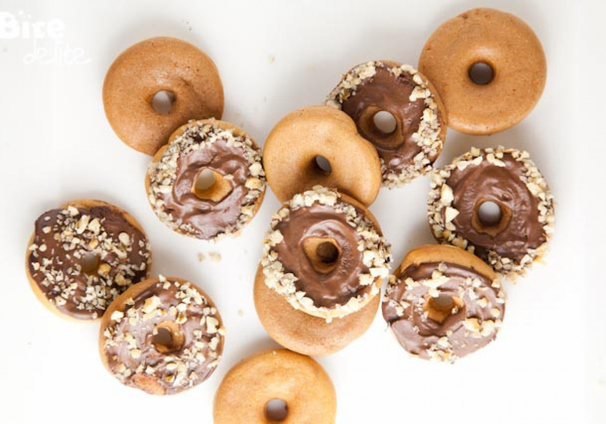 Amerykańskie donuts bez drożdży i bez smażenia foto