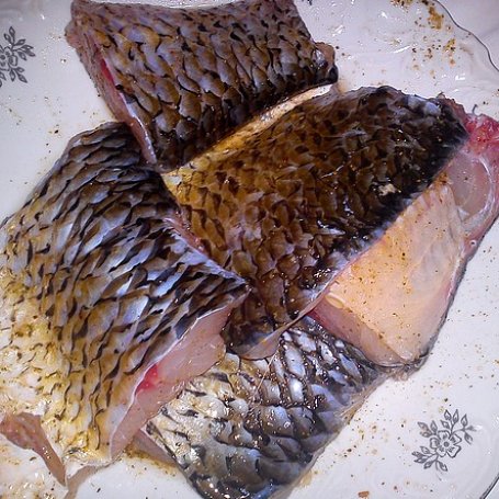 Krok 1 - Amur smażony w panierce foto
