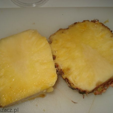 Krok 1 - Ananas z jabłkiem z nutką cynamonu foto