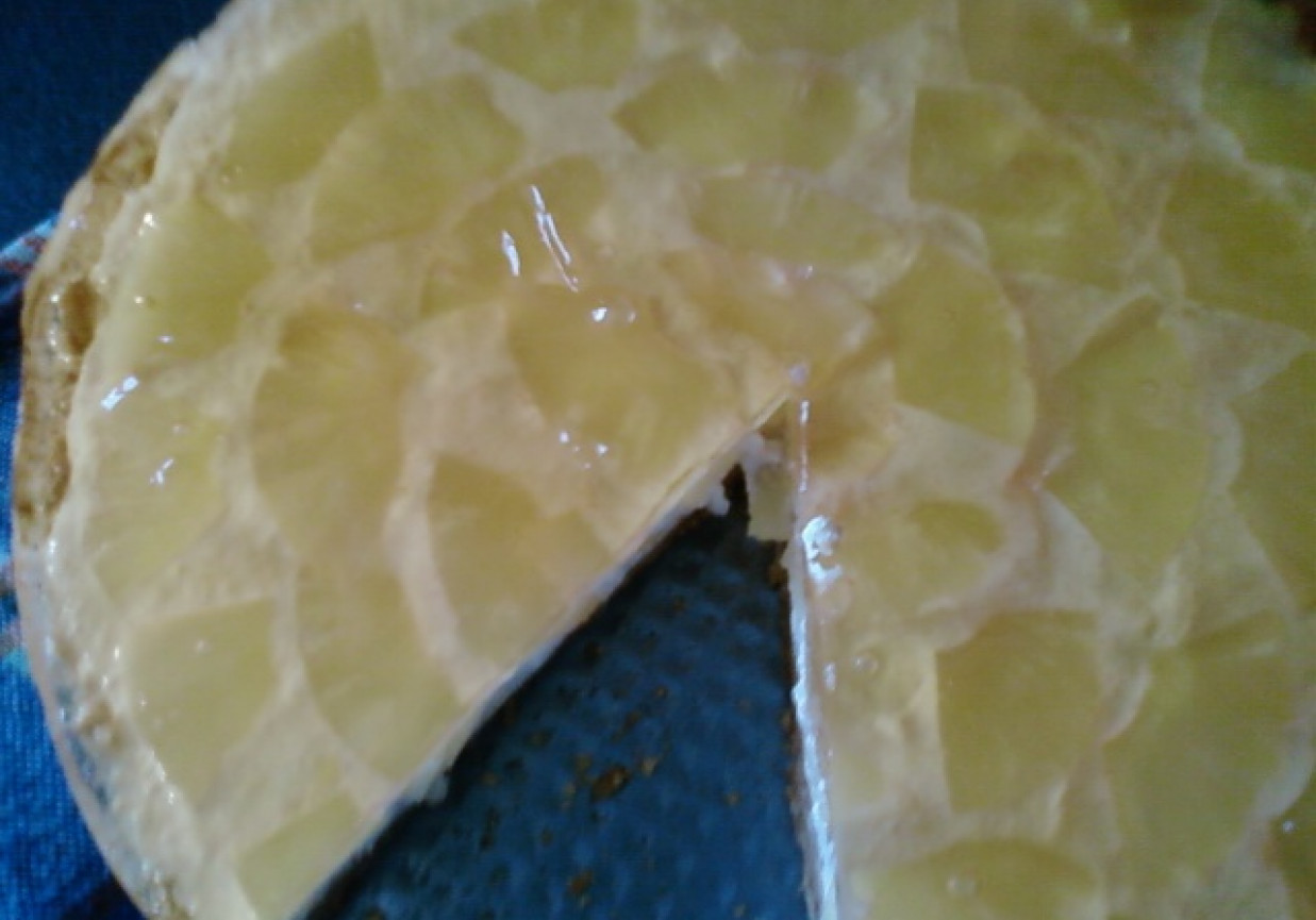 Ananasowa tarta. foto