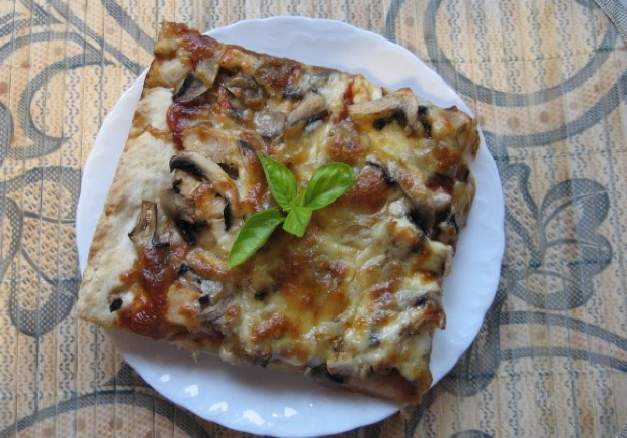Anusiowa pizza z kurczakiem foto