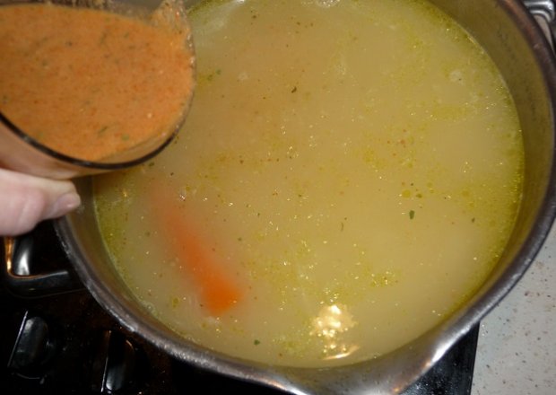 Fotografia przedstawiająca Anusiowa zupa ziemniaczano-ogonowa