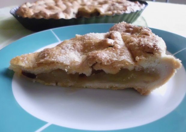 Fotografia przedstawiająca Apple pie - tarta
