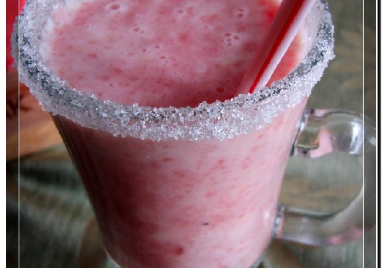 Arbuzowo-bananowy smoothies﻿ foto