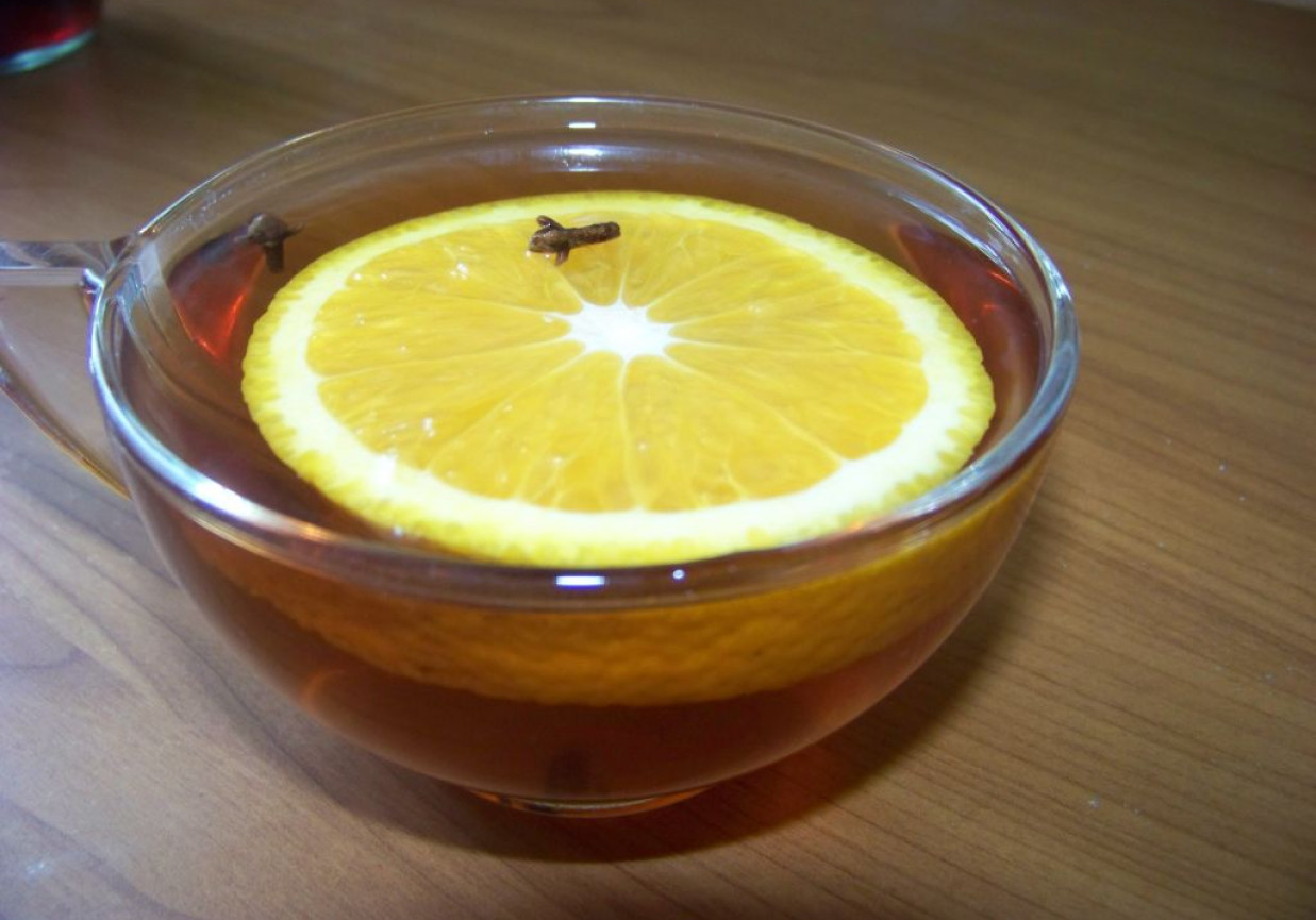 Aromatyczna herbata z pomarańczą według Agi foto