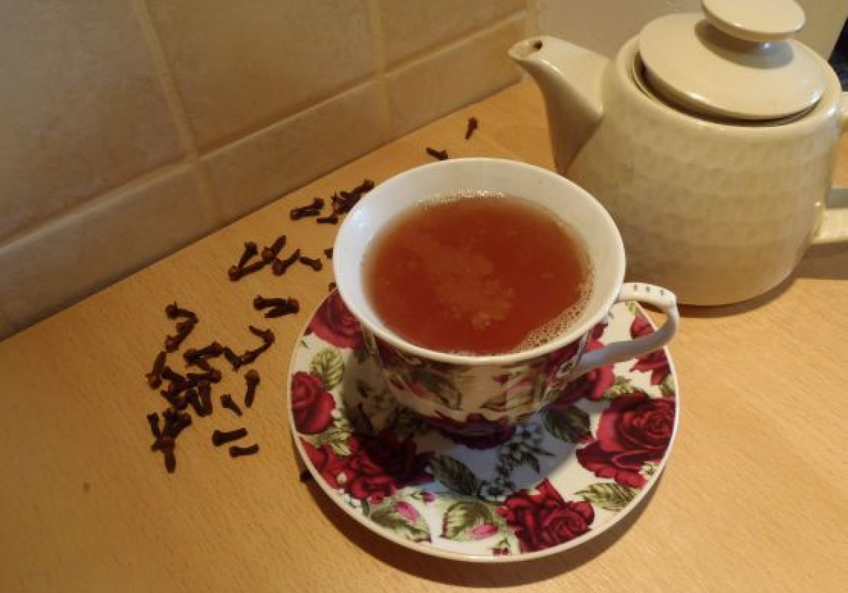 Aromatyczna herbatka foto
